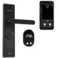 Incuietoare / Yala inteligenta LOQED(Shelly) neagra 8719326820194
