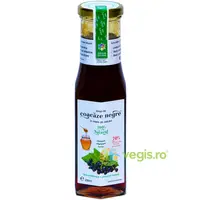 Sirop de Coacaz Negru cu Miere Presat la Rece 230ml