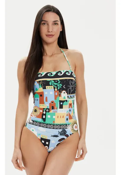 Costum de baie dama - 303784058 - Nylon - Multicolor - Multicolor