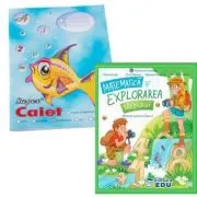 Pachet Caiet Pestisor matematica A5, 48 file, Casa Tipografica si Manual Matematica si explorarea mediului pentru clasa 1