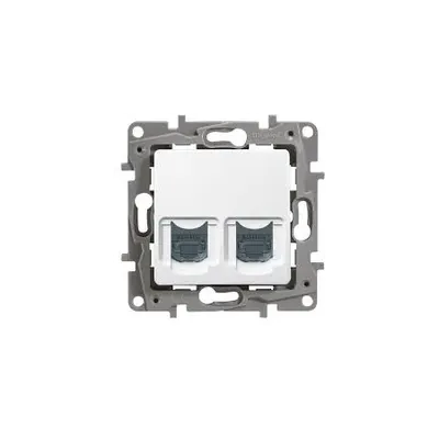 Priza pentru Date, Double Rj45 Cat 6 Stp Lin, Legrand Niloe