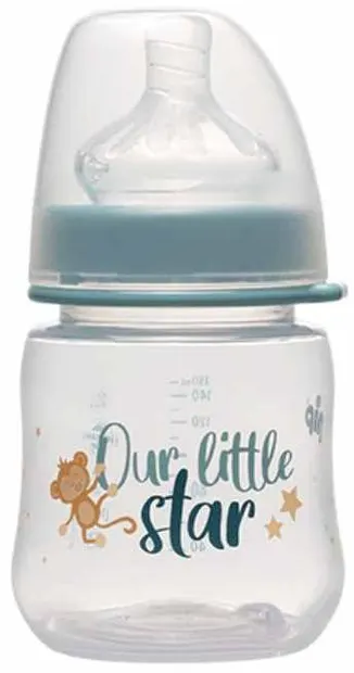 Biberon NIP - РР, Flow S, 0 l+, 150 ml, Boy