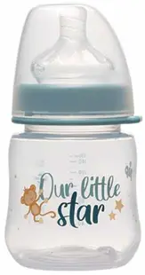 Biberon NIP - РР, Flow S, 0 l+, 150 ml, Boy