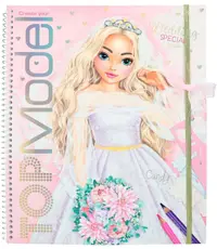 Carte de colorat Depesche TopModel - Nunta