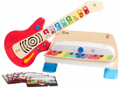 Set de jucării muzicale HaPe International - Pian și chitară
