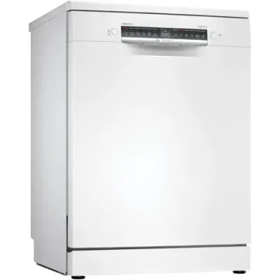 Masina de spalat vase Bosch SMS4EMW06E, 14 seturi, 6 programe, Silence Plus, AquaStop, Clasa B, 60 cm (Alb)