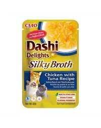 INABA Cat Dashi Delights Silky Broth pui si ton in supa 40g hrana pisica