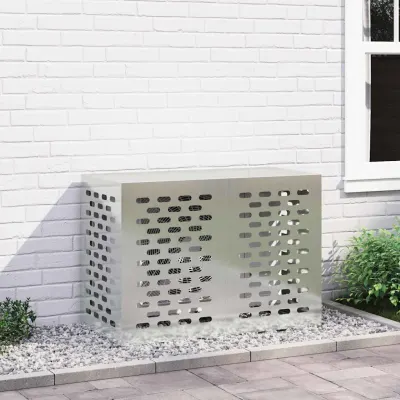 vidaXL Husă pentru aer condiționat Argintiu 100 x 50 x 70 cm