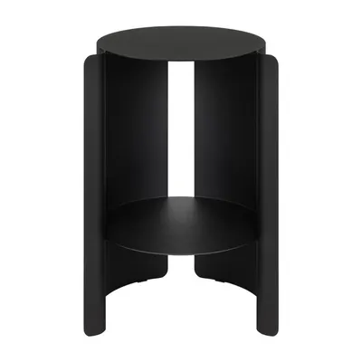 Măsuță auxiliară rotundă din metal ø 32 cm Wa – noo.ma