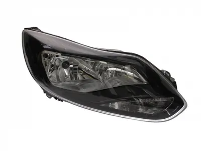 Far dreapta (H1 H7, reglaj electric, cu motoras, fundal negru) FORD FOCUS III