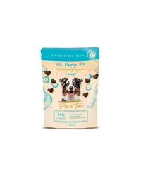 FITMIN NP Play and Train Turkey 400g gustări semi-umede câini, curcan