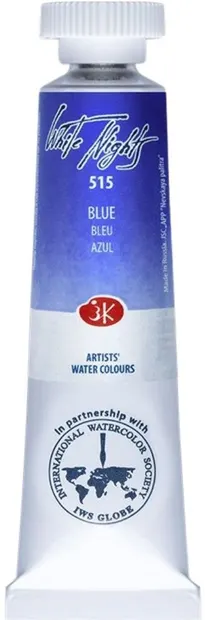 Vopsea de acuarelă Nevskaya Palitra Leningrad Nopți Albe - 515, Albastru, 10 ml