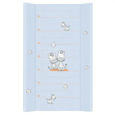 Saltea de infasat cu intaritura 70x50 cm zebra blue
