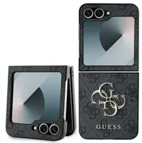 Husă Guess - Metal Logo, Galaxy Z Flip 6, gri