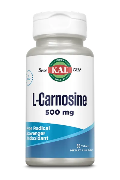 L-Carnosine 500 mg KAL, 30 tablete, Secom