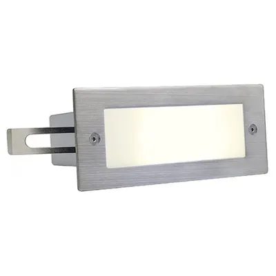 BRICK LED 16 INOX,1 W,lumina albastra
