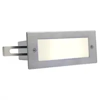 BRICK LED 16 INOX,1 W,lumina albastra