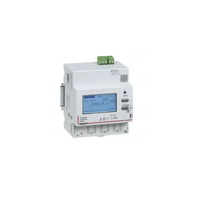 Contor trifazat EMDX³ cu conexiune directa - non-MID - 63 A - pulse outputs - 4 module