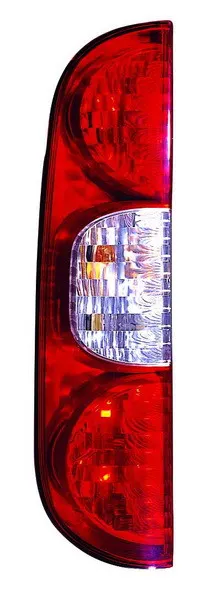 Stop tripla lampa spate stanga potrivit FIAT DOBLO CAROSERIE/BUS/COMBI 2005-2010 - (Semnalizator alb, culoare sticla: rosu)