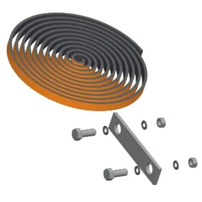 Maner Rotativ-Pentru Ezc250,Ezcv250-Placa Frontala Neagra Maner Negru-Direct Mtg