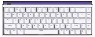 Tastatură mecanică Madlions – NANO 68, liniară, RGB, albă