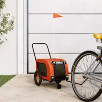 Gossi remorca bicicleta animale companie portocaliu/negru oxford/fier