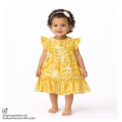 Rochie copii Chicco, Galben, 02148-70MFCO
