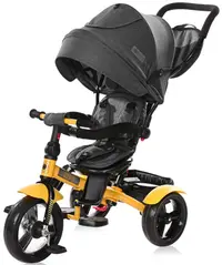 Tricicleta Lorelli - Neo, Yellow&Black, cu roti EVA
