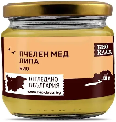 Miere de tei, 450 g, Clasă Bio