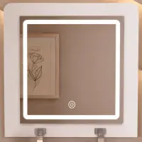 Oglinda LED pentru masuta de machiaj VIVIENNE - white