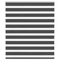 Gossi jaluzea tip zebra neagra latime tesatura 130,9 cm poliester
