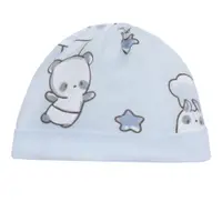 Caciulita bebe Chicco din jerse, Turcoaz Cu Alb, 16429-66MFCI