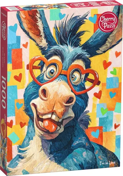 Puzzle Cherry Pazzi din 1000 piese - Sunt îndrăgostit.