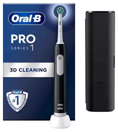Periuță de dinți electrică Oral-B – Pro Series 1, 1 cap, neagră