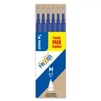 Mina roller 0.7mm, 6buc/set, Pilot Frixion albastru