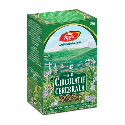 Ceai Circulatie Cerebrala N141, 50g, Fares