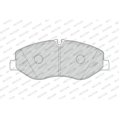 Set placute frana, frana disc FERODO FVR4375