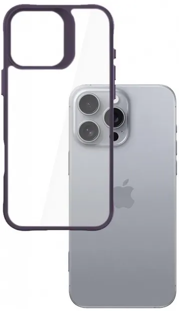 Husă 3mk - Satin Armor Plus, iPhone 16 Pro Max, mov