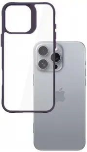 Husă 3mk - Satin Armor Plus, iPhone 16 Pro Max, mov