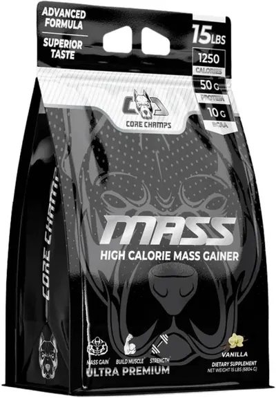 Mass Gainer High Calorie, vanilie, 6800 g, Core Champs by Kai Greene