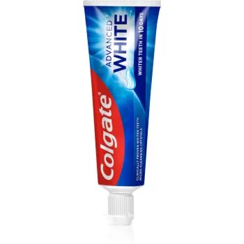 Colgate Advanced White Pasta de albire a dintilor impotriva petelor de pe smaltul dintilor.