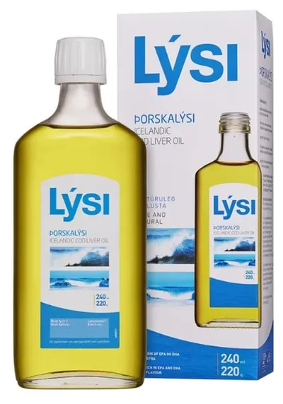 Icelandic Cod Liver Oil, 240 ml, Lysi