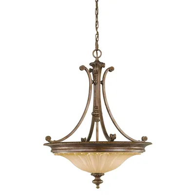 Corp de iluminat suspendat, lustra Stirling Castle 3 Light Chandelier