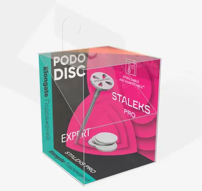 Pododisc si un set rezerve Staleks PDLSET-10