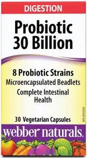 Probiotic 30 Billion, 30 capsule, Webber Naturals