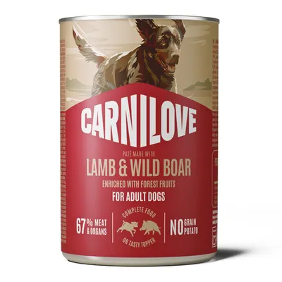 Carnilove Dog Can Pate Lamb & Wild Boar 400 g