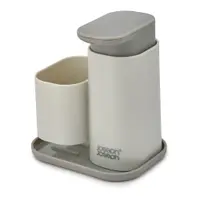 Dozator de săpun lichid gri Duo – Joseph Joseph