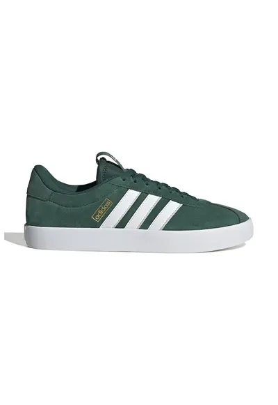 Pantofi sport din piele intoarsa VL Court 3.0 - Alb/Verde inchis