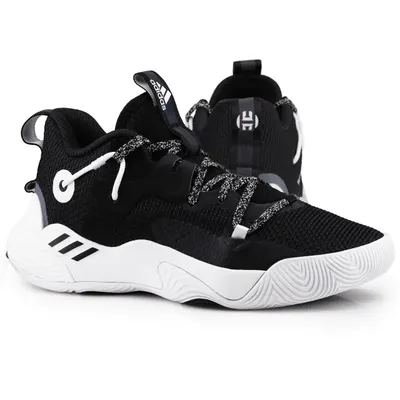 Pantofi de baschet adidas Harden Stepback 3.0 Negru și Alb