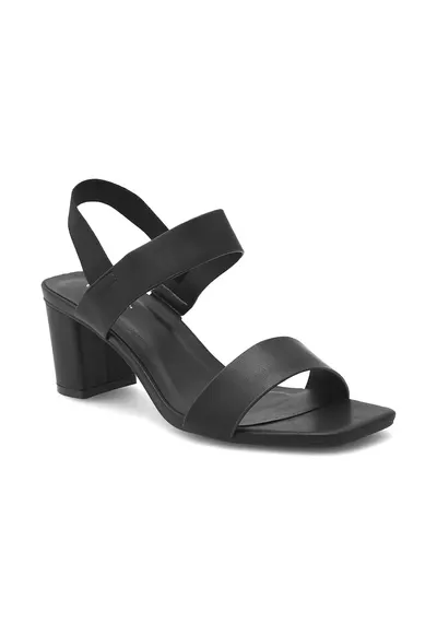 Sandale dama - 445609 - Cauciuc - Negru